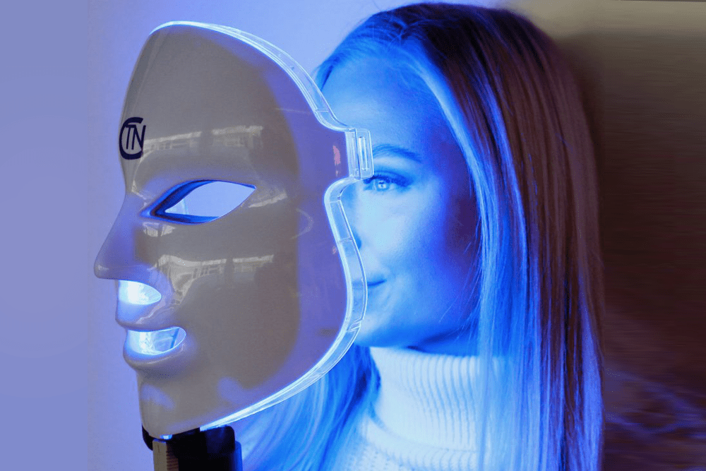 cryofacial & led blue light therapy